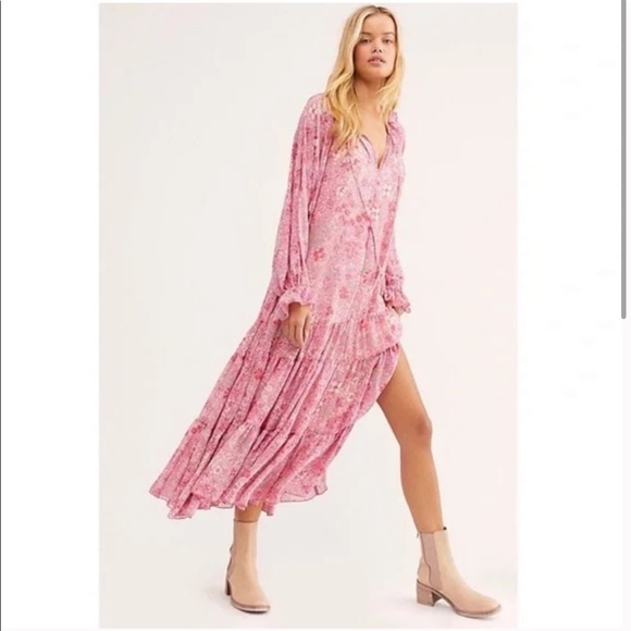 Free People Dresses & Skirts - Free People Feeling Groovy Maxi Dress
